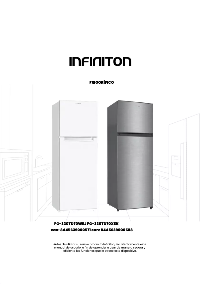 Page n°1 - Manuel utilisateur Infiniton FG-330TD70XEK