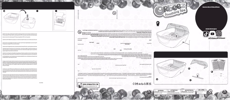 Image de la première page du manuel de l'appareil Soothing Spa