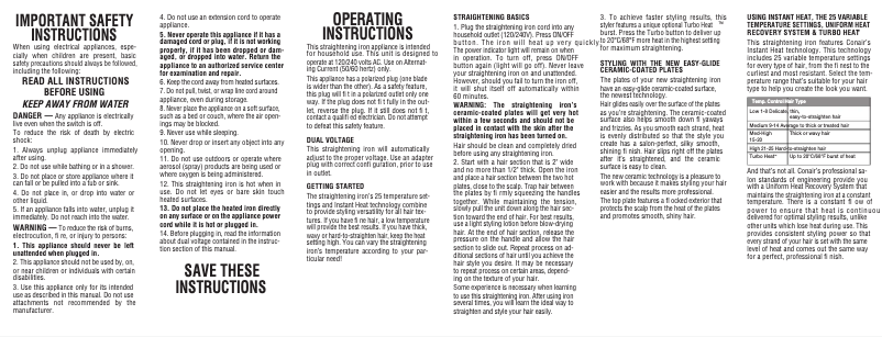 Image de la première page du manuel de l'appareil CS4VCS