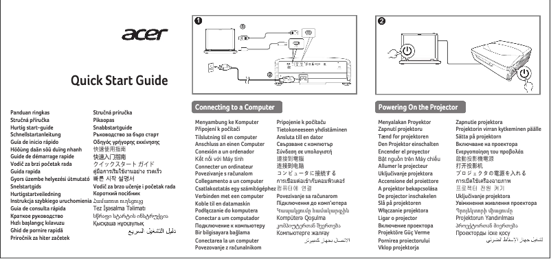 Page n°1 - Manuel utilisateur Acer L812