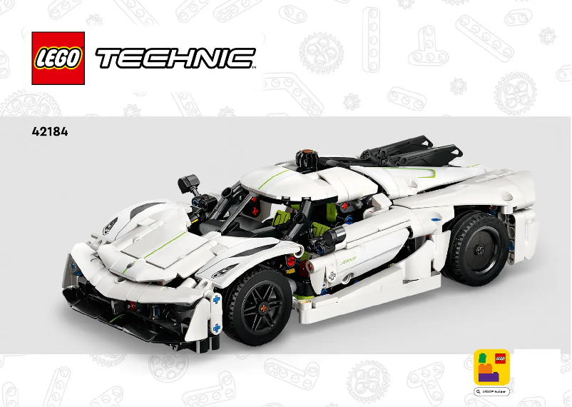 Page n°1 - Manuel utilisateur Lego Technic 42184