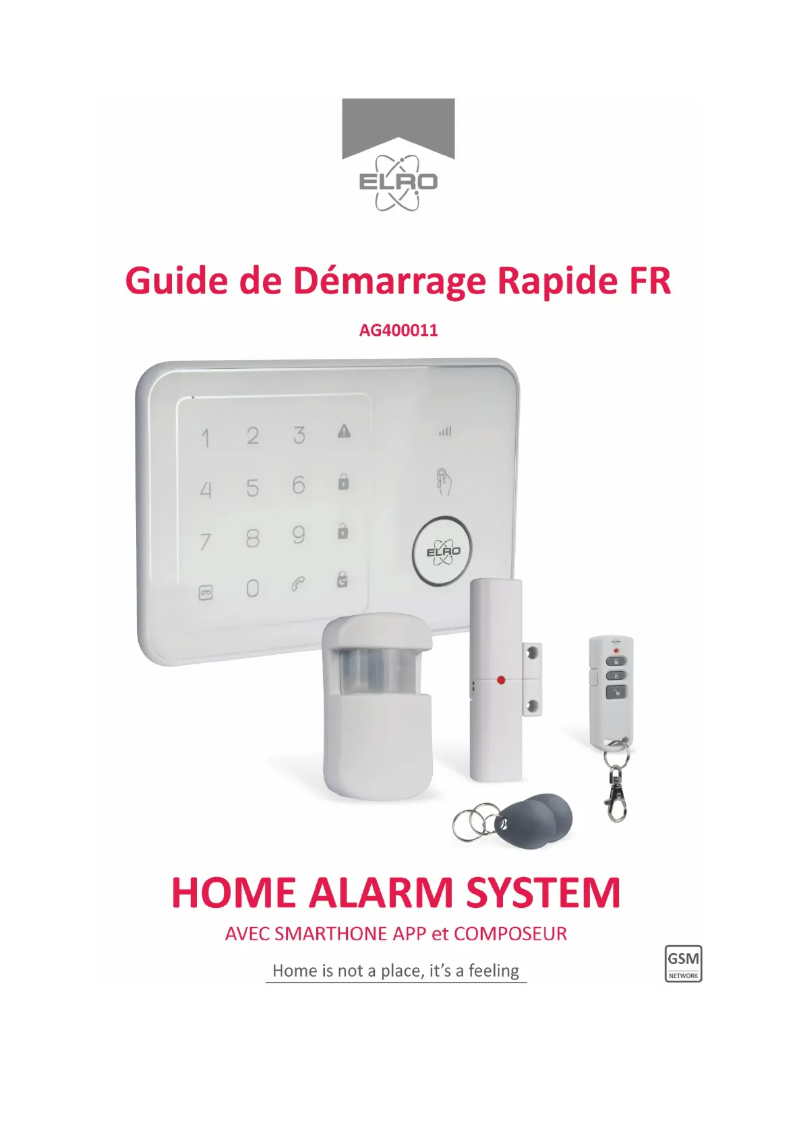 Image de la première page du manuel de l'appareil AG400011