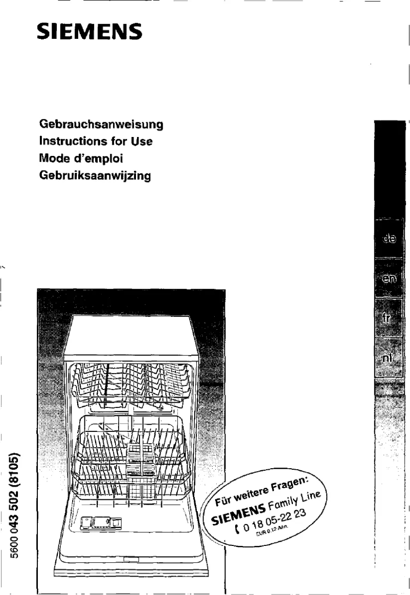 Page n°1 - Manuel utilisateur Siemens SE24237