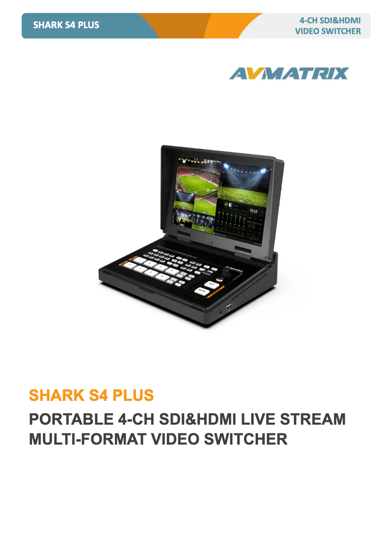 Image de la première page du manuel de l'appareil Shark S4 Plus