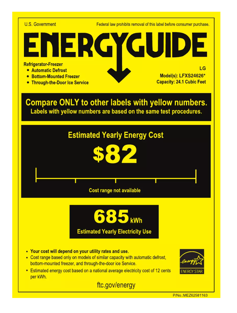 Image de la première page du manuel de l'appareil LFXS24626