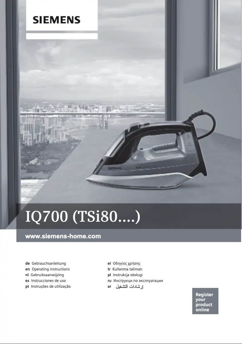 Image de la première page du manuel de l'appareil TSI802810