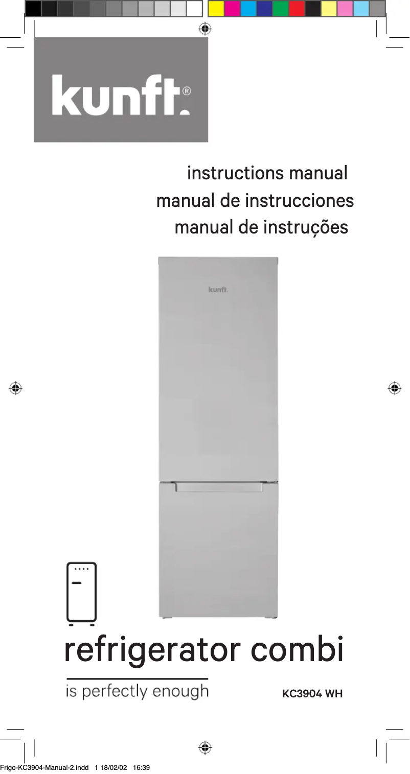 Imagen de la primera página del manual del dispositivo KC3904