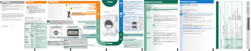Image de la première page du manuel de l'appareil WT46Y709EE