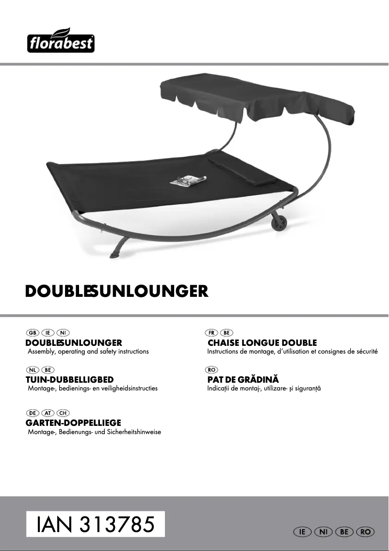 Page 1 de la notice Manuel utilisateur Florabest IAN 313785