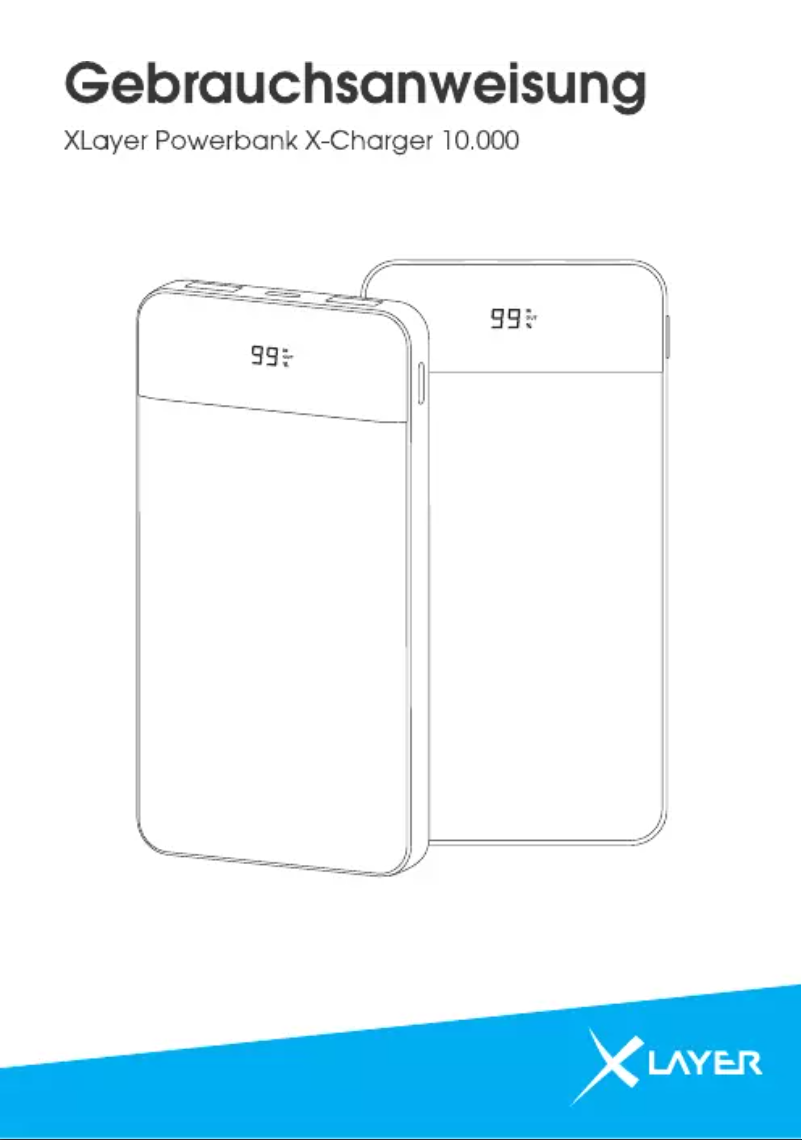 Page n°1 - Manuel utilisateur XLayer X-Charger