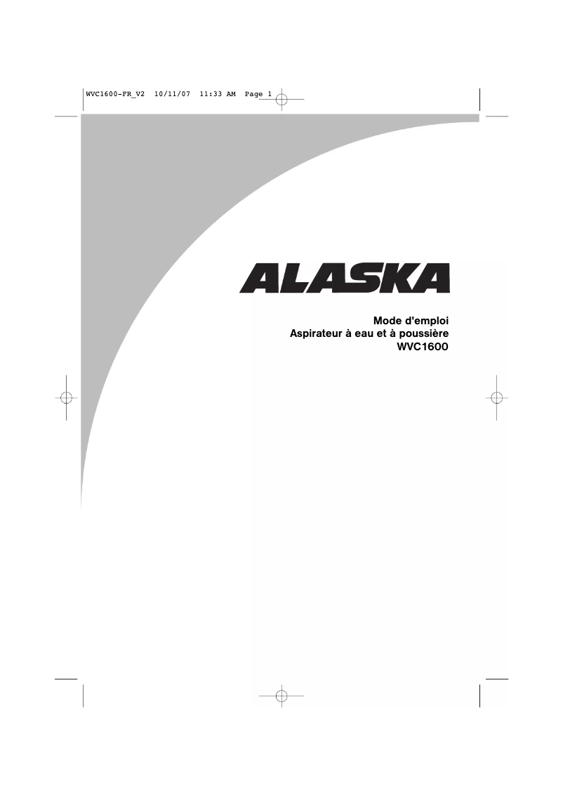 Página 1 del manual Manual de usuario Alaska WVC1600