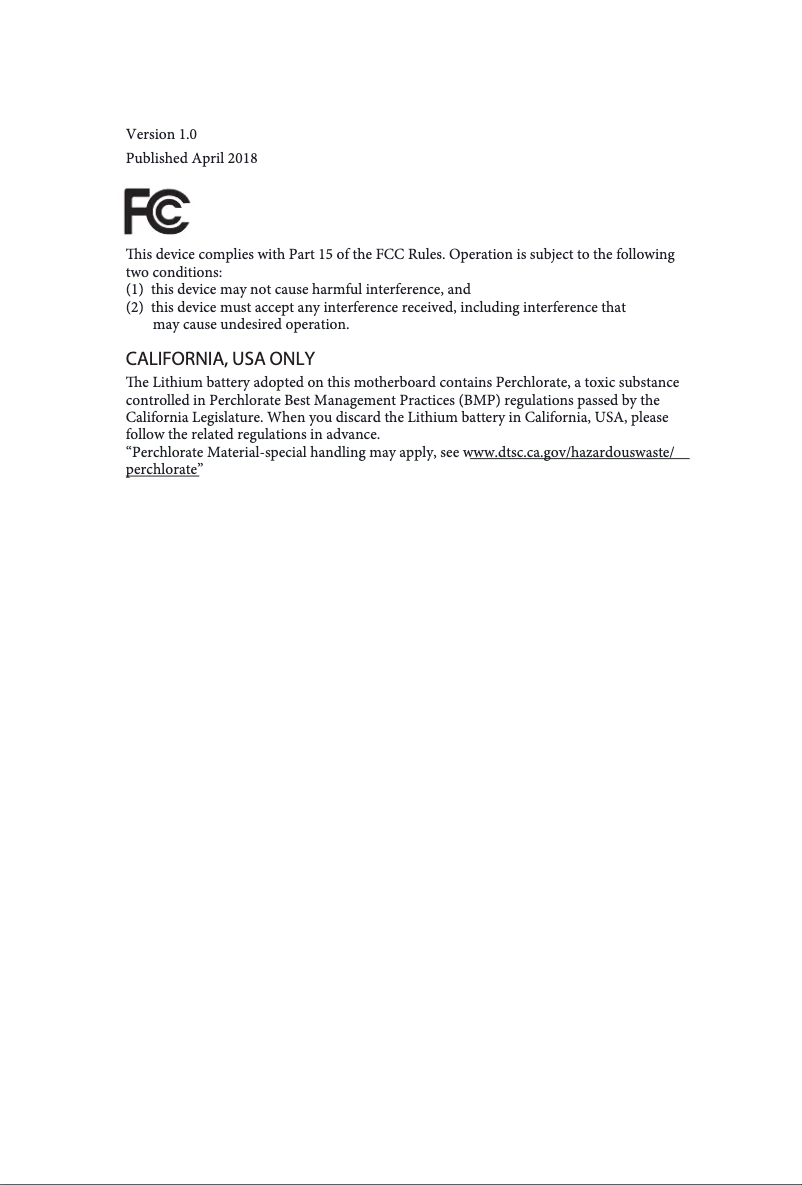 Page 1 de la notice Manuel utilisateur Asrock Jupiter H310