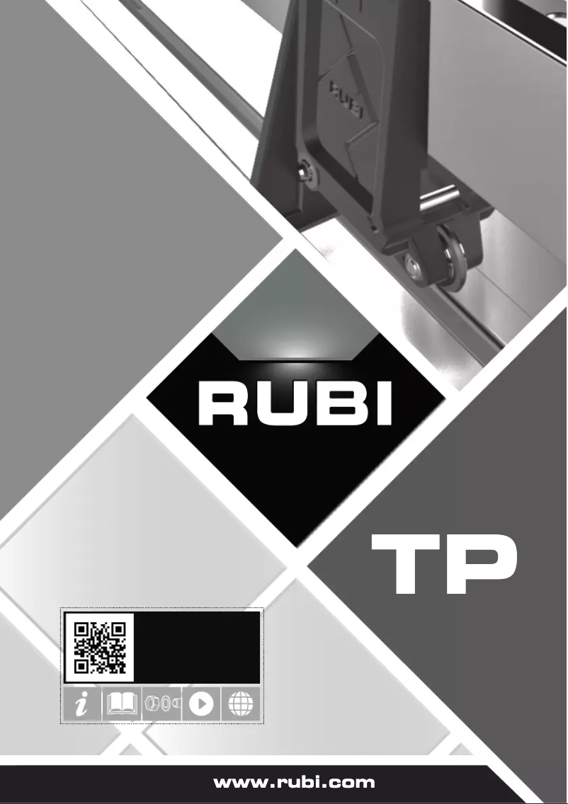 Page n°1 - Manuel utilisateur RUBI TP 125 S