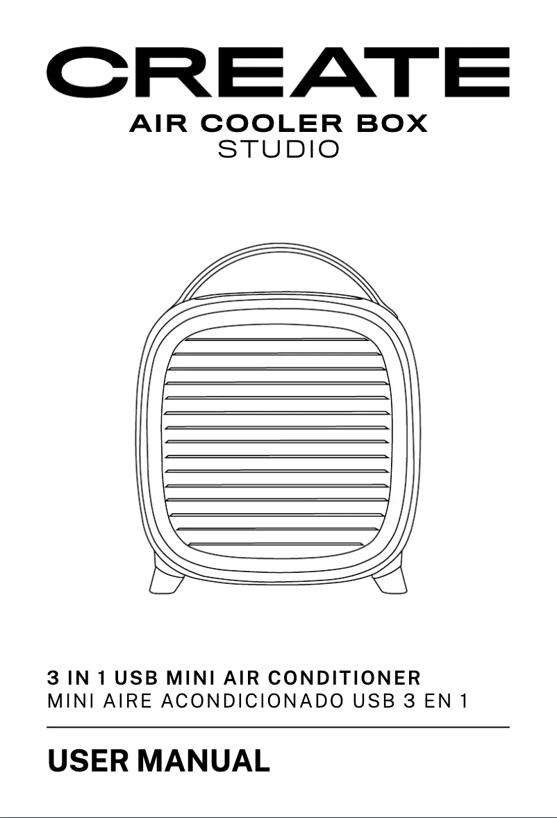 Image de la première page du manuel de l'appareil AIR COOLER BOX STUDIO