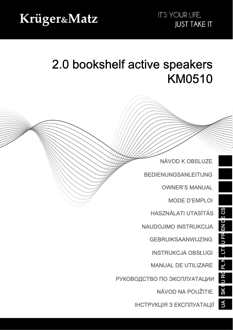 Page 1 of the manual User Manual Krüger&Matz KM0510
