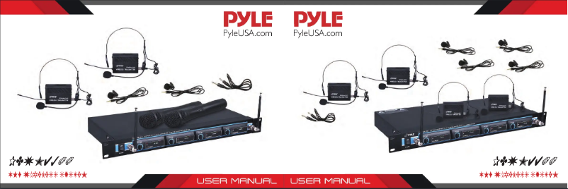 Page n°1 - Manuel utilisateur Pyle PDWM4400