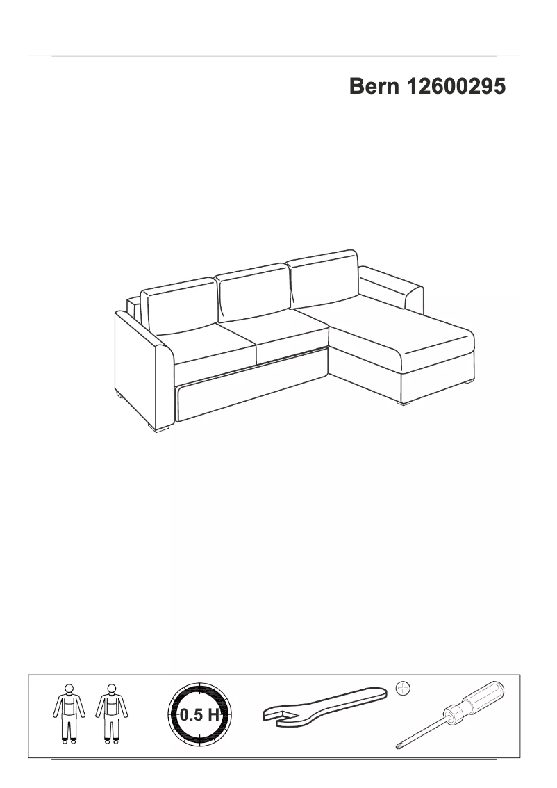 Image de la première page du manuel de l'appareil Bern