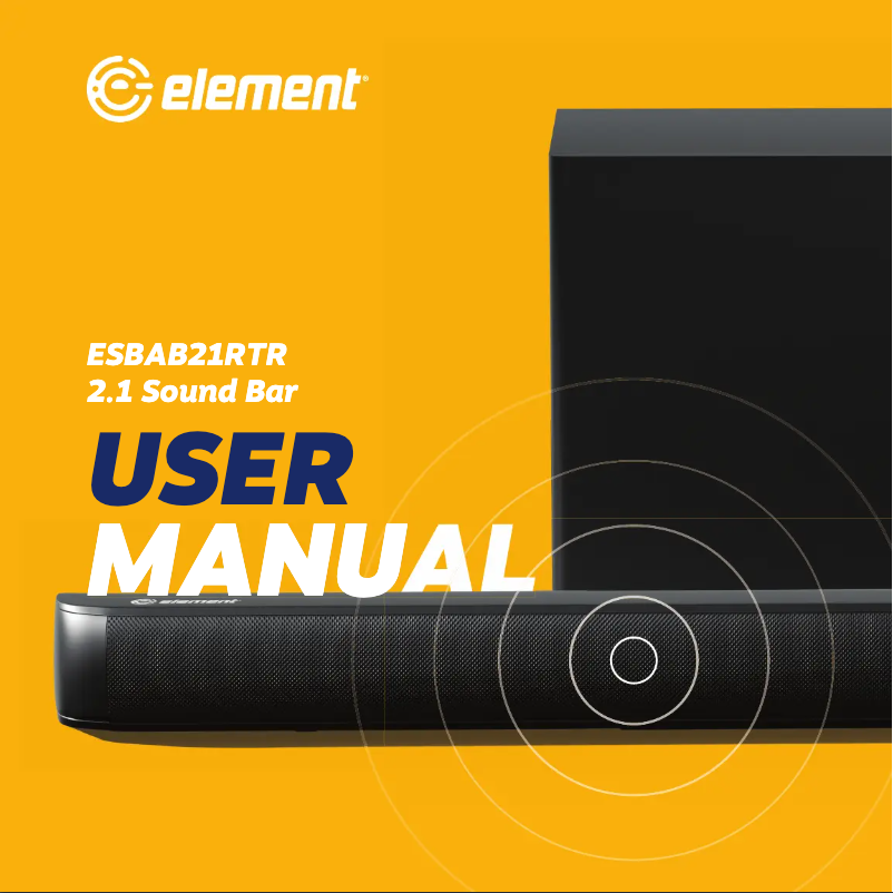 Page n°1 - Manuel utilisateur Element ESBAB21RTR