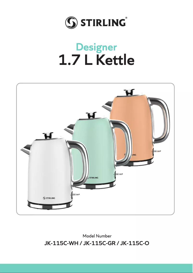 Image de la première page du manuel de l'appareil JK-115C