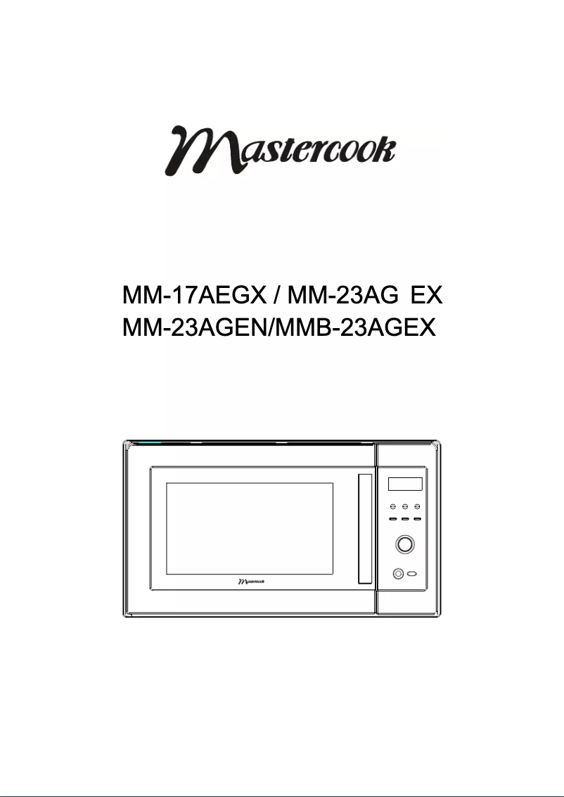 Página 1 del manual Manual de usuario Mastercook MMB-23AGEX