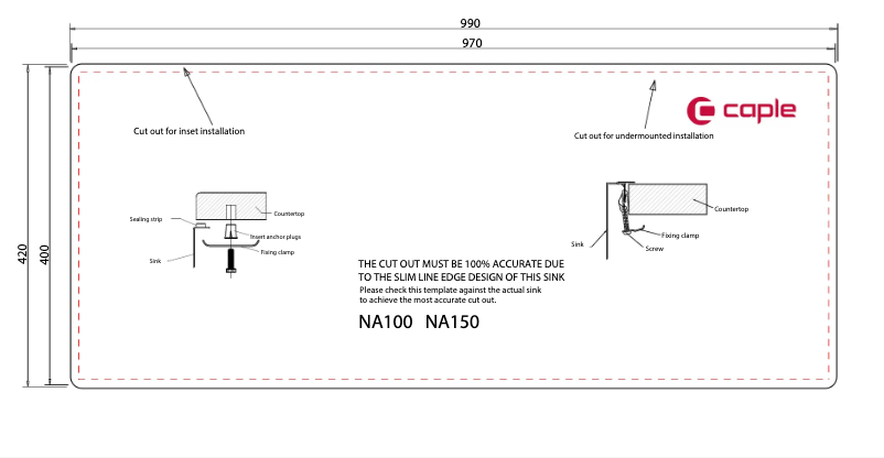 Page n°1 - Manuel utilisateur Caple Nada 150