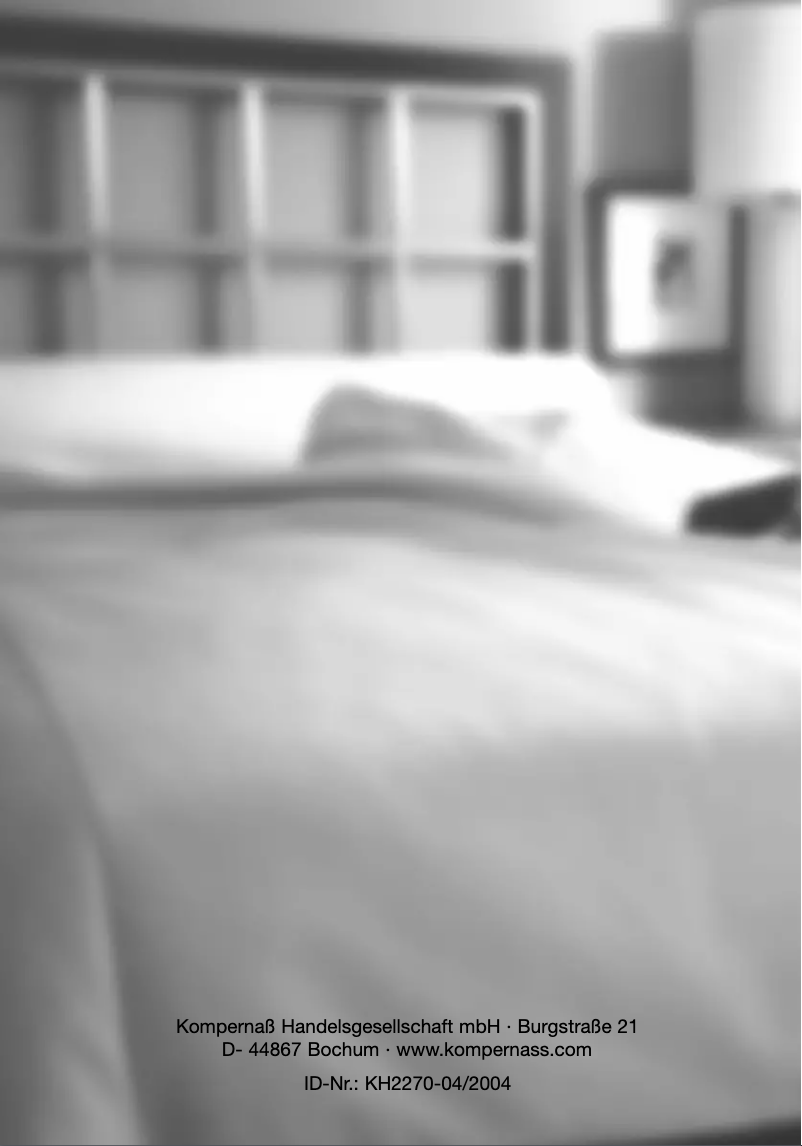 Page 1 de la notice Manuel utilisateur E-bench KH 2270