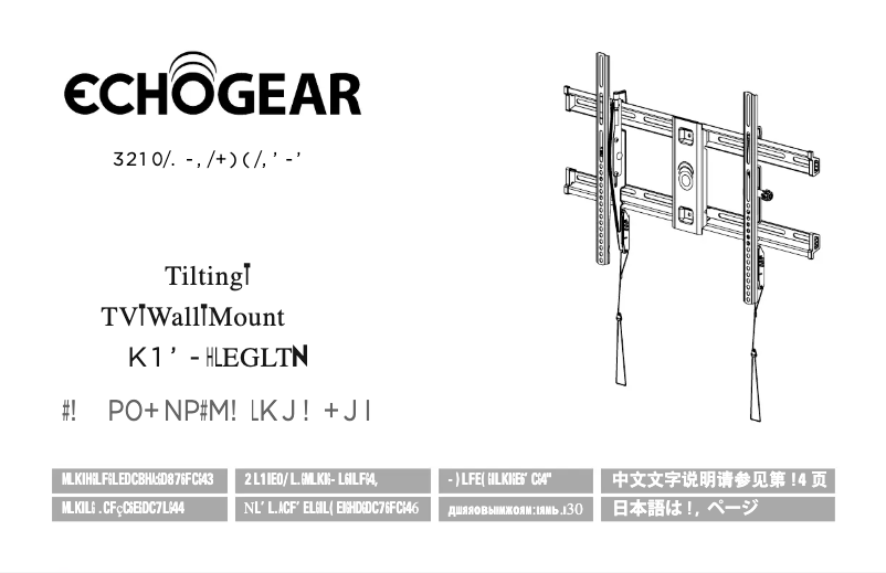 Page 1 de la notice Manuel utilisateur Echogear EGLT3