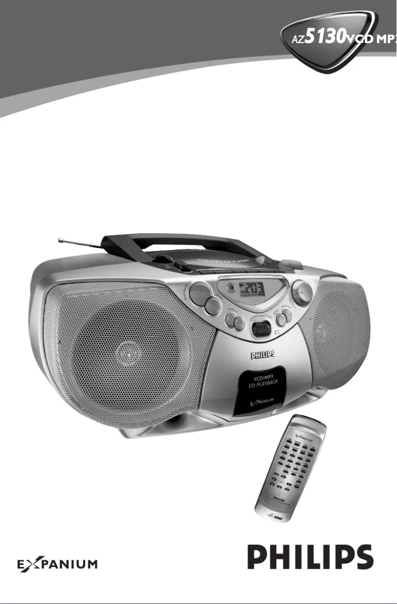 Image de la première page du manuel de l'appareil AZ5130