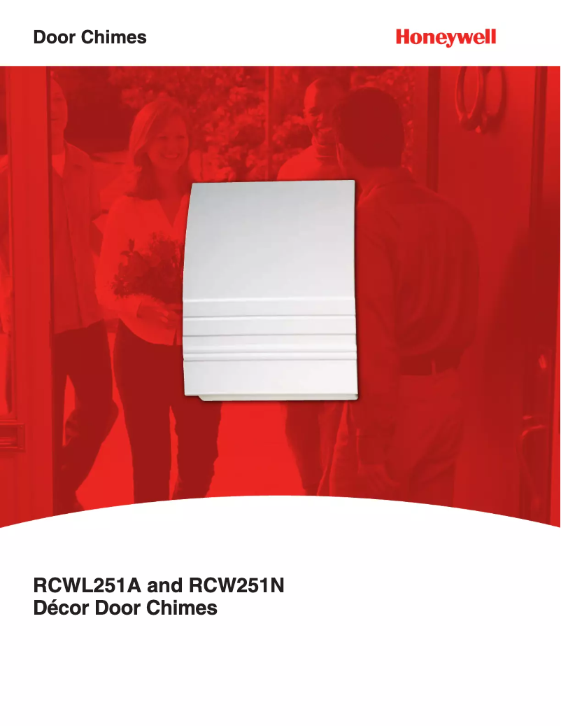 Page 1 de la notice Fiche technique Honeywell RCWL251A
