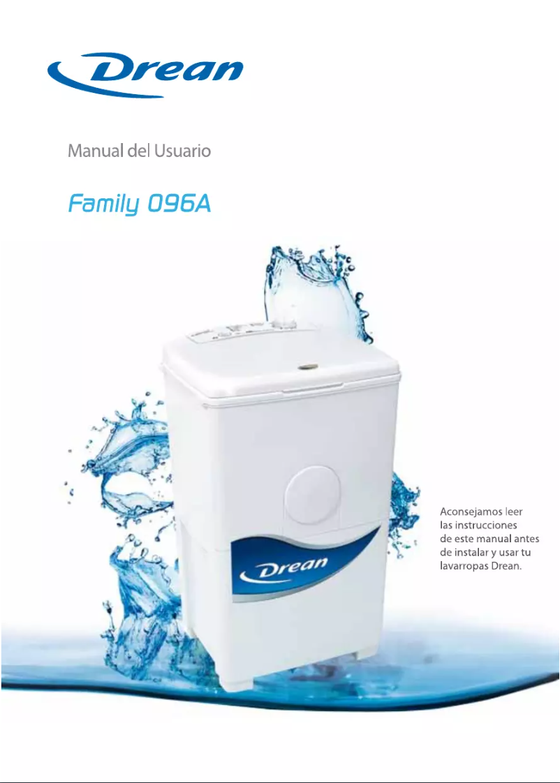 Image de la première page du manuel de l'appareil Family 096 A