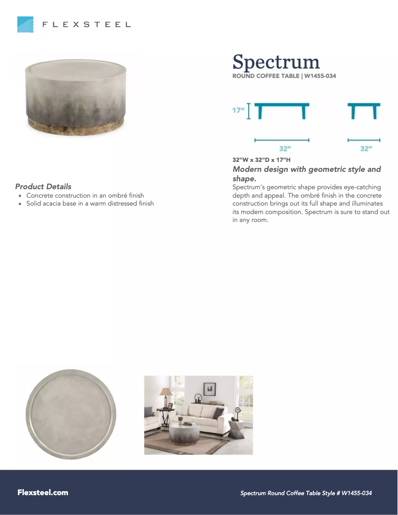 Image de la première page du manuel de l'appareil Spectrum W1455-034