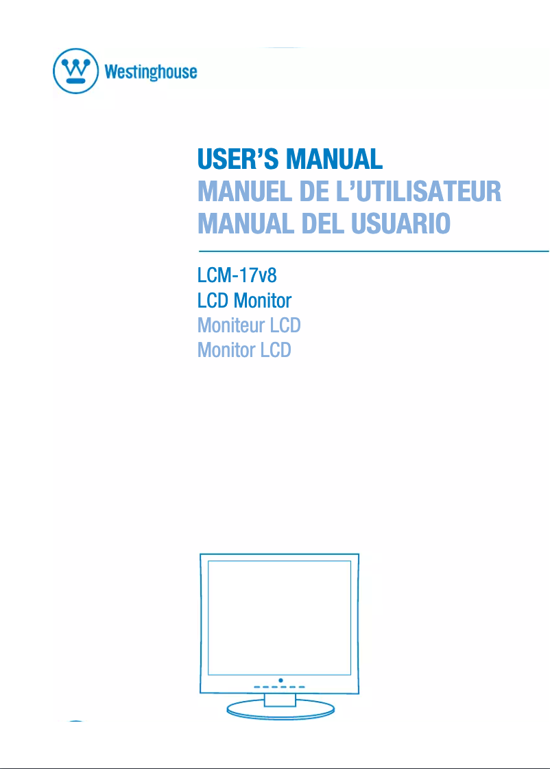 Image de la première page du manuel de l'appareil LCM-17v8