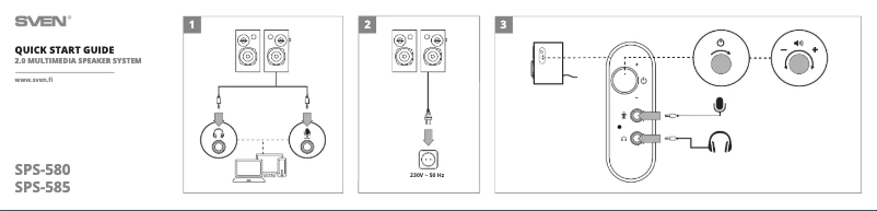 Image de la première page du manuel de l'appareil SPS-580
