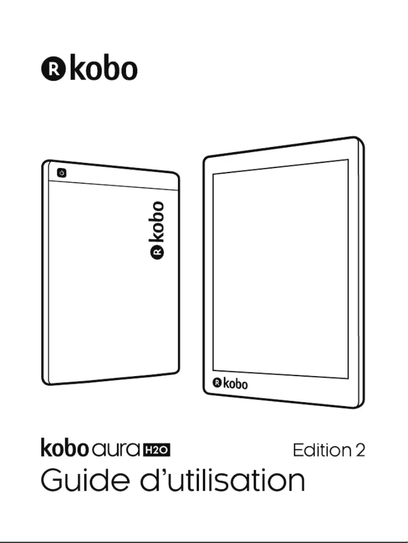 Page n°1 - Manuel utilisateur Kobo Aura H20 Edition 2