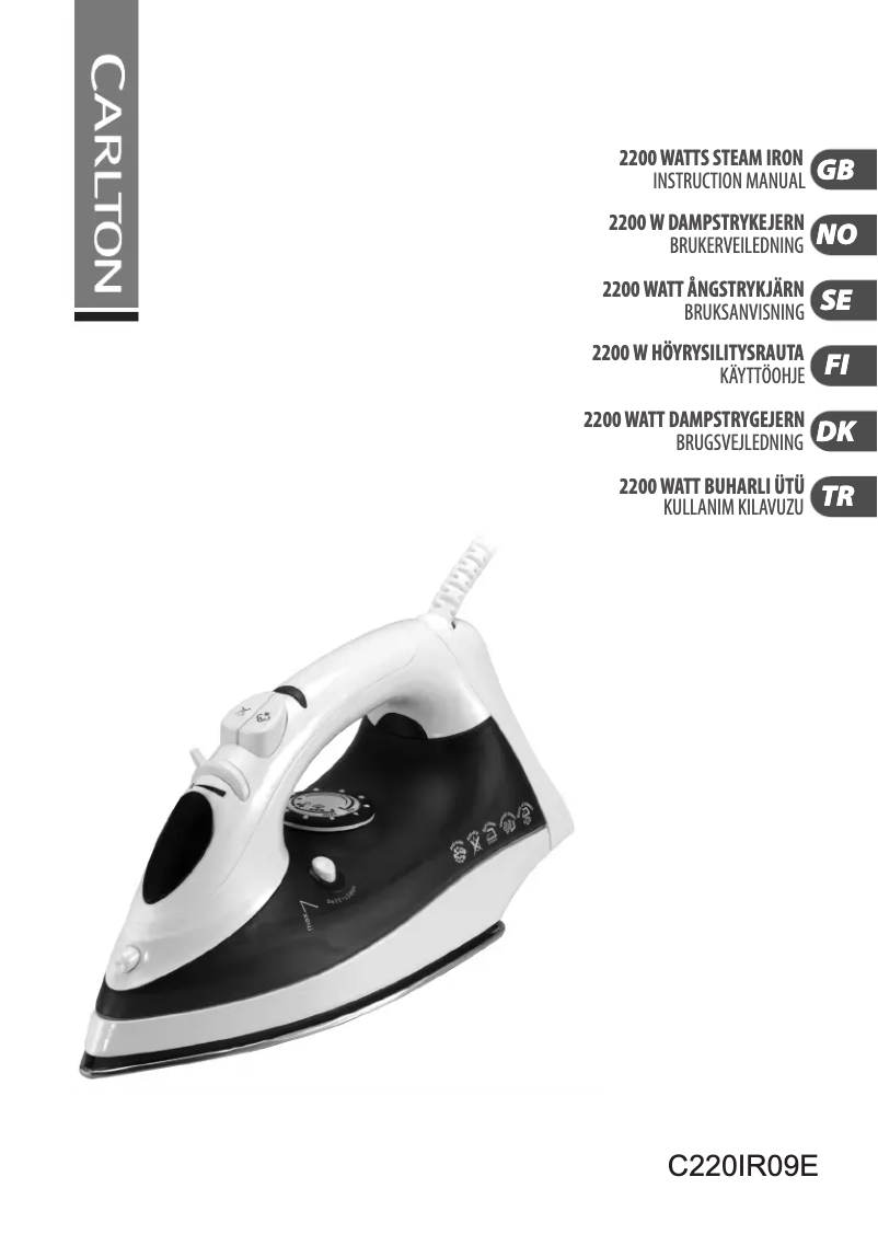 Página 1 del manual Manual de usuario Carlton C220IR09E