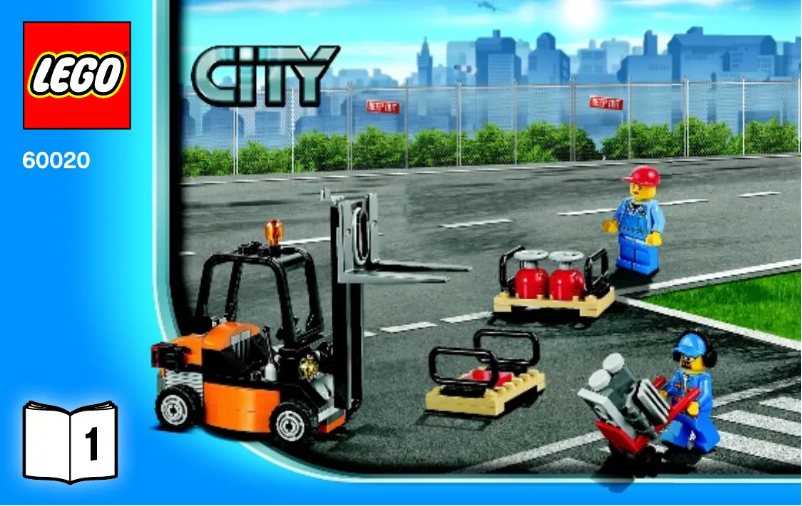 Page 1 de la notice Manuel utilisateur Lego Cargo Truck