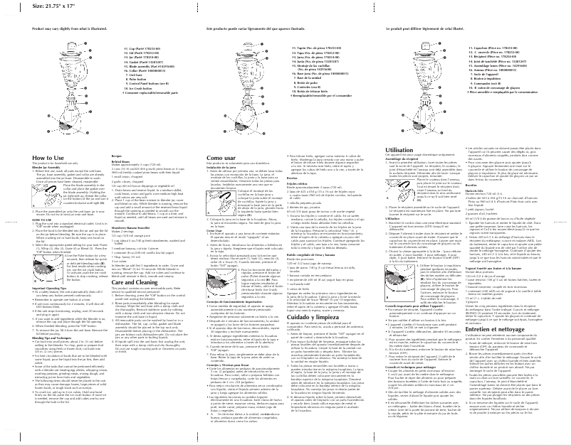 Page 1 de la notice Manuel utilisateur Black & Decker BL1900R