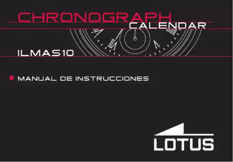 Page n°1 - Manuel utilisateur Lotus 15239