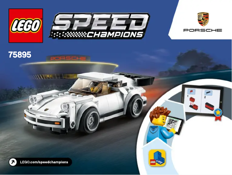 Page 1 de la notice Manuel utilisateur Lego Speed Champions 75895