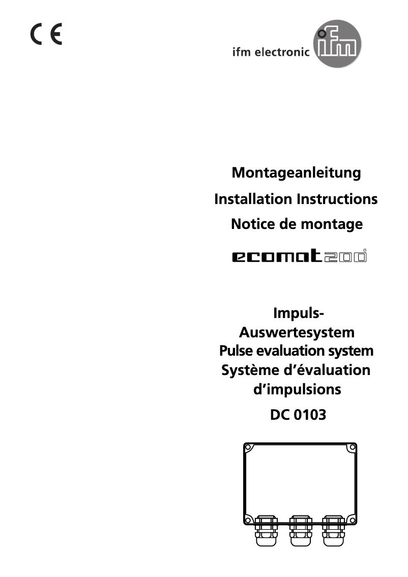 Image de la première page du manuel de l'appareil DC0103