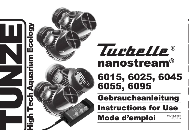 Image de la première page du manuel de l'appareil Nanostream 6055