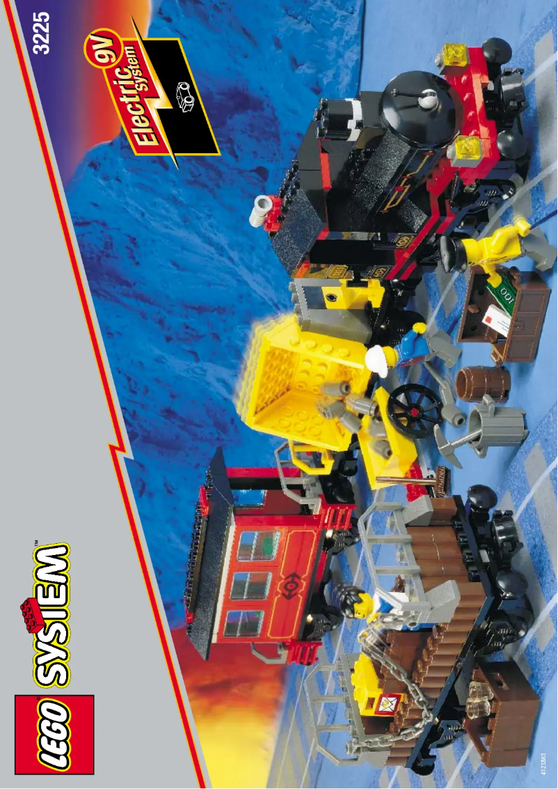 Page 1 de la notice Manuel utilisateur Lego LOCOMOTIVE (OLD) W.4 CARRIAGES