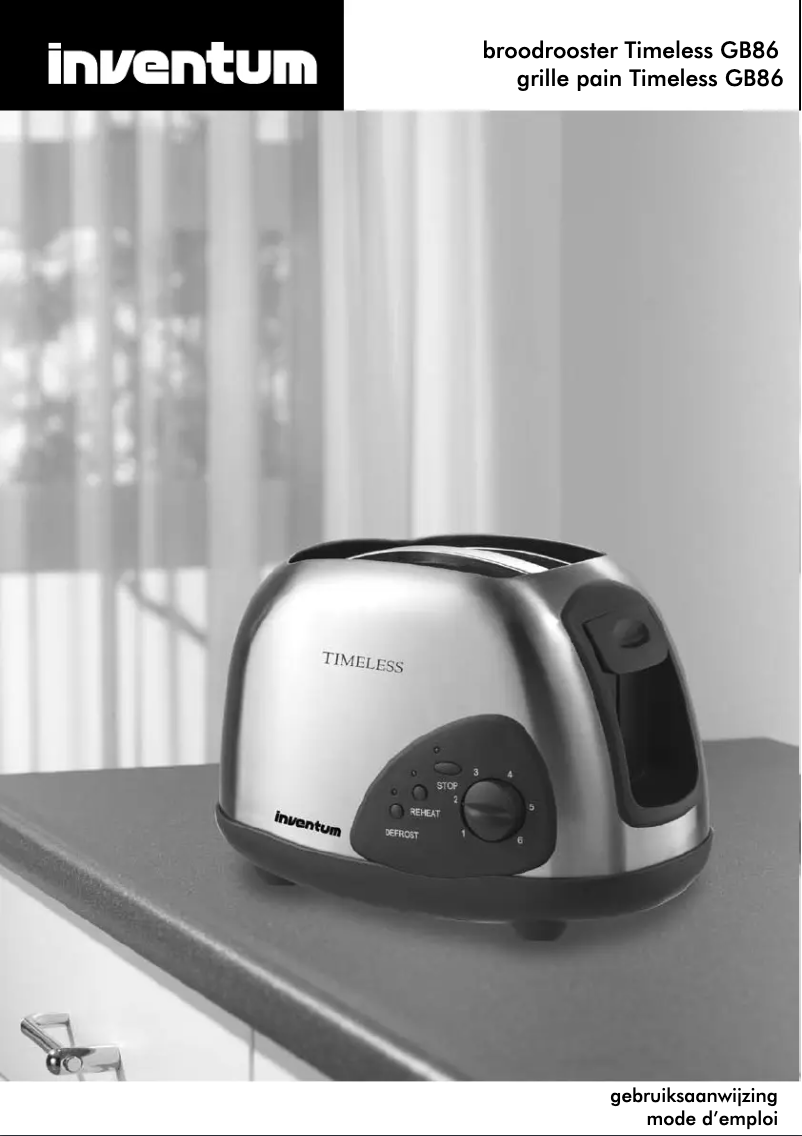 Page 1 de la notice Manuel utilisateur Inventum GB86