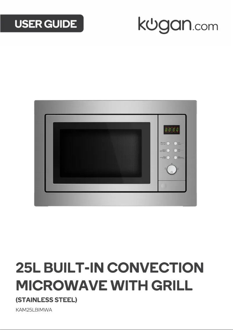 Image de la première page du manuel de l'appareil KAM25LBIMWA