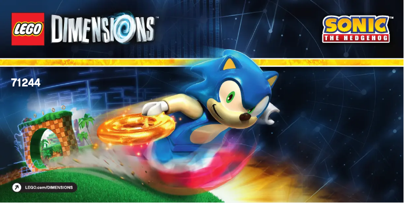 Page 1 de la notice Manuel utilisateur Lego Dimensions 71244