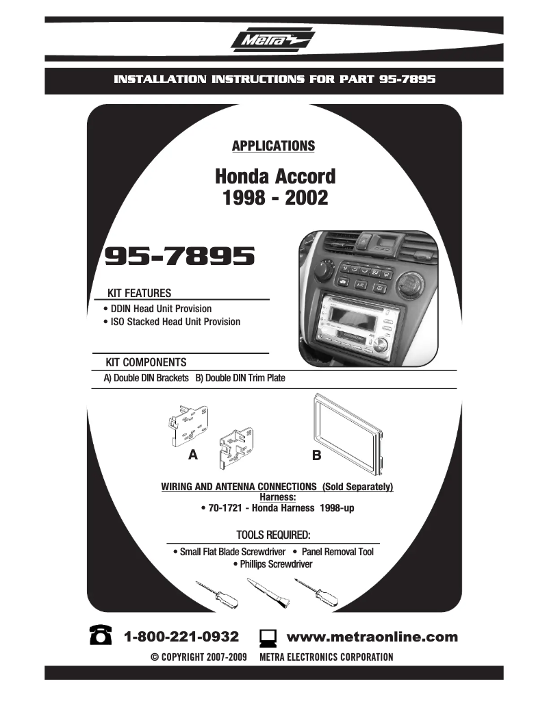 Image de la première page du manuel de l'appareil 95-7895