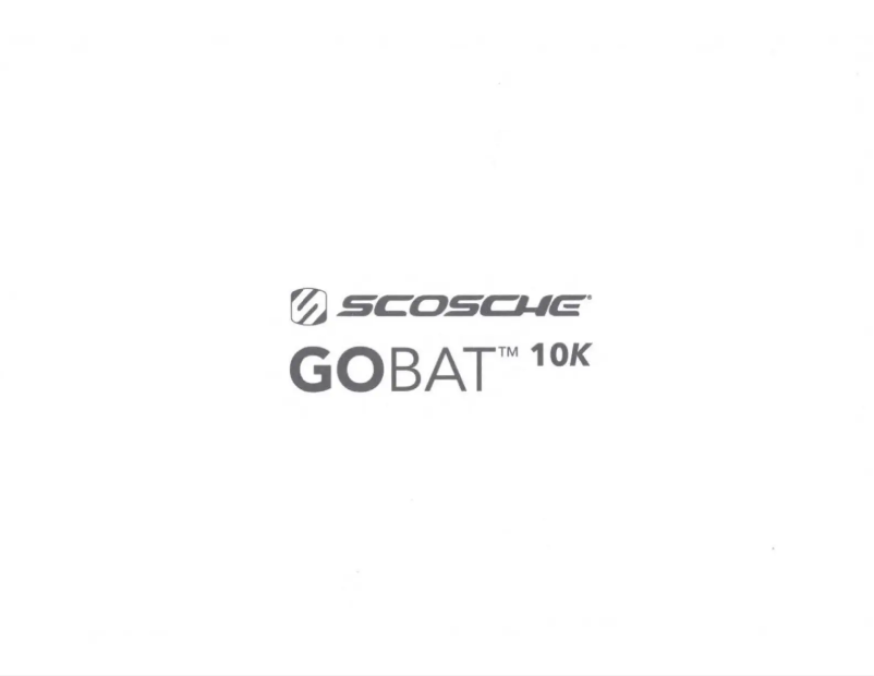 Image de la première page du manuel de l'appareil GoBat 10K