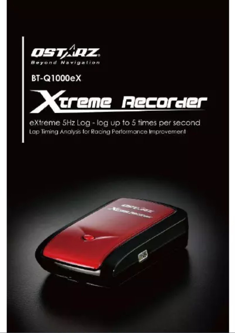 Image de la première page du manuel de l'appareil BT-Q1000eX eXtreme