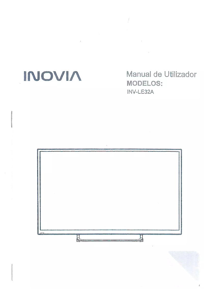 Page n°1 - Manuel utilisateur Inovia INV-LE32A