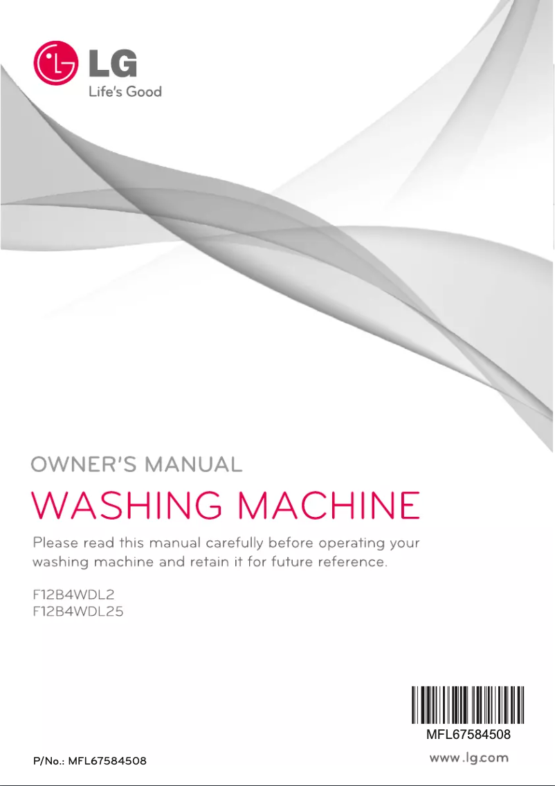 Página 1 del manual Manual de usuario LG F12B4WDL2